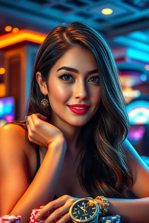 Spin Lucky game lobby overview showing slots and live casino categories
